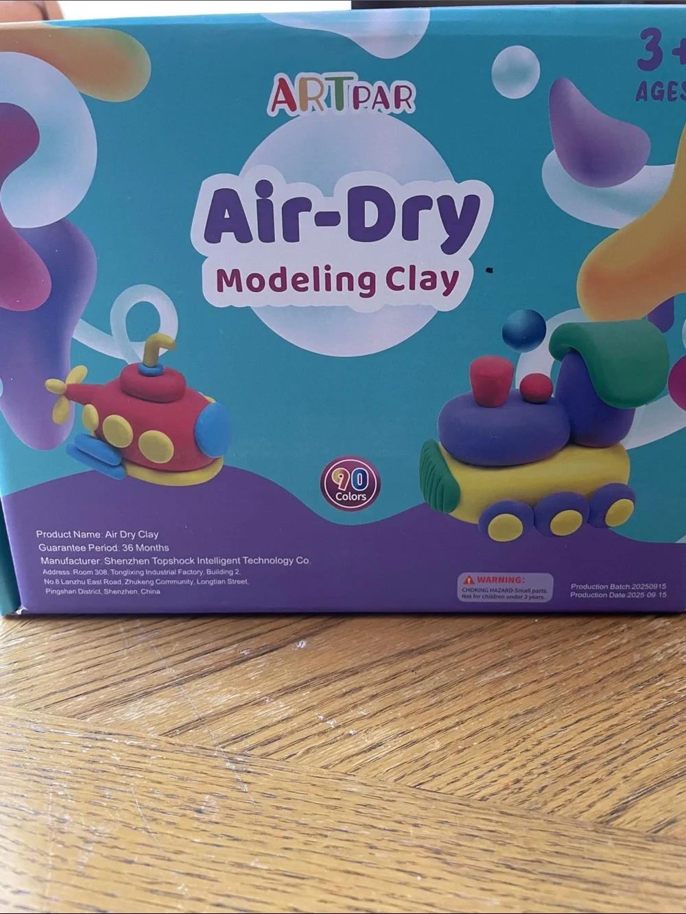 Artpar air dry